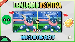 🔥 Lemuroid 3DS VS Citra MMJ Comparison | New BEST 3DS Emulator For Android