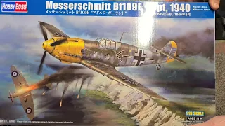 NEW 2021 - HOBBYBOSS BF109e 1/18 Review