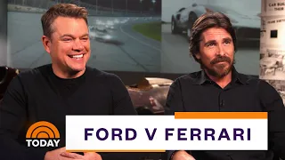 Matt Damon, Christian Bale On ‘Ford V Ferrari’ (Full Interview) | TODAY