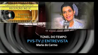 PvsTv Novidades  RECEPÇÃO - CAPÍTULO 03 ENTREVISTA  Casamento Beatriz  e Eduardo -  1988