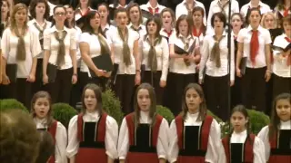 Signore Delle Cime sang by Magnificat Youth  Choir Conducted by Valeria Szebelledi