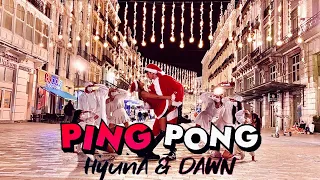 [KPOP IN PUBLIC ONE TAKE] HyunA&DAWN - PING PONG DANCE COVER IN BRUSSELS | WAVE CREW BELGIUM