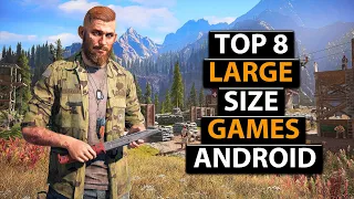 TOP 8 BIG SIZE HIGH GRAPHICS GAMES FOR ANDROID 2020 !!