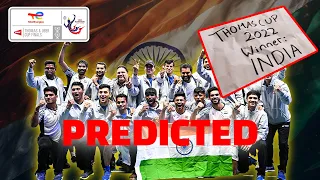 How I predicted India becoming World Champions... (Thomas Cup 2022)