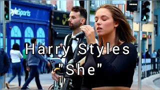 Harry Styles - She | Allie Sherlock & The 3 Busketeers cover