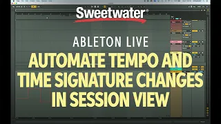 How to Automate Tempo and Time Signature Changes in Ableton Live Session View