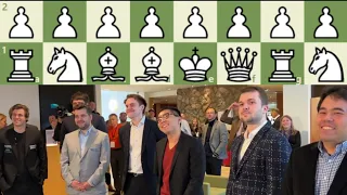 Players Smile As Fischer Random Position Looks Similar to Normal Chess