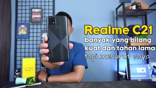 realme C21 review jujur, kuat sih tapi ada yang kurang