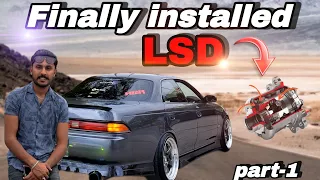 Finally installed LSD in my JZX-90💸|Clutch pack LSD|Does it drifts now🤔? (part-1)