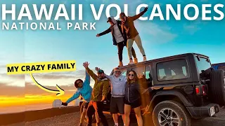 WE TAKE MY FAMILY UP A VOLCANO | Hawaii Volcanoes National Park & Mauna Kea Summit 4x4 Drive