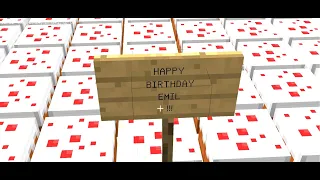 HAPPY BIRTHDAY EMIL MINECRAFT