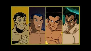 Namor the Sub-Mariner Evolution in Cartoons (2018)