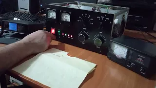 HF amplifier 3 GU-50. КВ усилитель 3 ГУ-50.QSO from 7mhz  OR1Z.