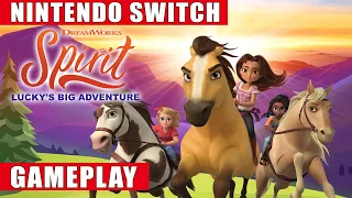 DreamWorks Spirit Lucky's Big Adventure Nintendo Switch Gameplay