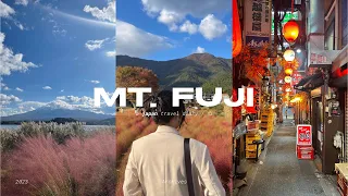 mt. fuji day trip from shinjuku — oishi park, lake kawaguchiko & omoide yokocho | japan vlog_03