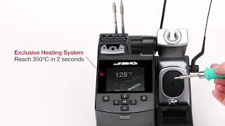 JBC CDE-S Soldering Station With T210 Handle Demo Video