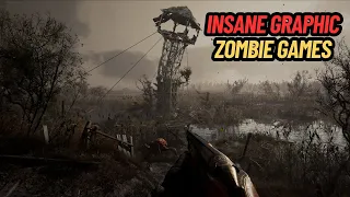 TOP 10 NEW ZOMBIE GAMES WITH AMAZING UNREAL ENGINE 5 GRAPHICS IN 2023 AND 2024