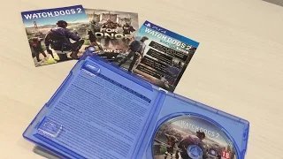 UNBOXING Watch Dogs 2 PS4