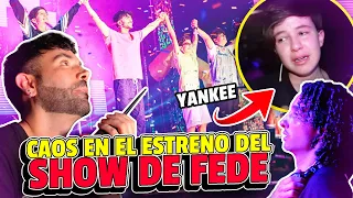 CAOS EN EL ESTRENO DEL SHOW DE FEDE Y LA VECIBANDA | LOS RULÉS