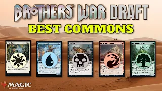 Top Commons in MTG Brother's War Draft