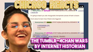 The Tumblr 4chan Wars by Internet Historian | First Chicago Reacts