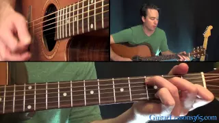 Piano Man Guitar Lesson - Billy Joel