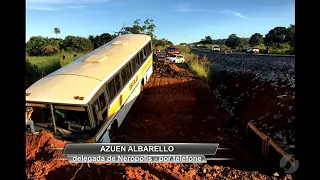 JMD (07/05/18) - Acidente com ônibus escolar na GO-080