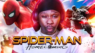 I Watched Marvel's *SPIDER-MAN HOMECOMING* For The FIRST TIME!!