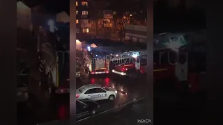 Пожар в многоэтажке. Смоленск 29 октября