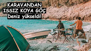 KARAVANDAN DENİZLERE GÖÇ | Issız Koylarda Yaşam | Kendi Enerjimizi Üretiyoruz