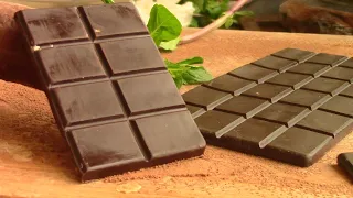 2 ingredient chocolate bar recipe in 5 minutes! NO MILK, NO SUGAR, HEALTHY easy dessert recipe