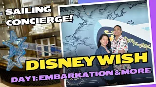 First Disney Cruise on the Wish: Embarkation, Stateroom Tour, Concierge Lounge, and Worlds of Marvel