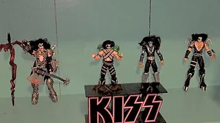 KISS Ultra Action Figures McFarlane Toys full set of 4 review