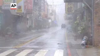 Taiwan shuts down schools and offices amid Typhoon Doksuri