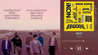 iKON DEMO SONGS playlist part 2 | Hanbin voice only