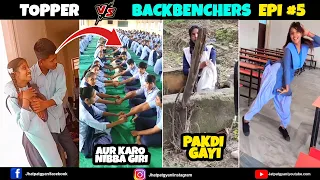 Topper Vs Backbencher Epi 5 | Memes you should watch with backbenchers | JhatpatGyan