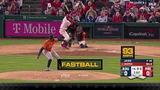 Breakdown of Cristian Javier's INSANE night that led to Astros World Series no-hitter!