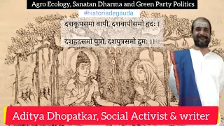 Agro Ecology, Sanatan Dharma and Green Party Politics