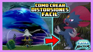 ★COMO CREAR DISTORSIONES EPACIO TEMPORAL FACIL Y RAPIDO - POKEMON LEGENDS ARCEUS★