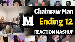 Chainsaw Man Ending 12 | Reaction Mashup