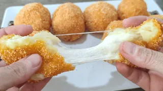 Potato Mozzarella Cheese Balls