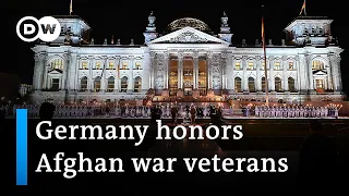 Germany honors soldiers who fought in Afghanistan mission | DW News