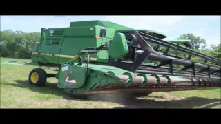 1991 John Deere 9600 combine for sale | no-reserve Internet auction May 25, 2016