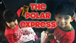 SNOOKI TAKES LORENZO AND GIGI ON THE POLAR EXPRESS | VLOGMAS