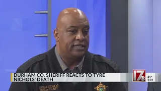 Durham County sheriff speaks about Tyre Nichols deadly beating