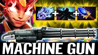 WTF Machine Gun Attack Speed Mid Dark Willow OC + Moon Shard Infinite Shadow Realm DotA 2