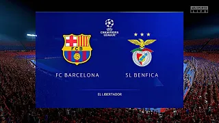 FIFA 22 - Barcelona vs. Benfica - UEFA Champions League 21/22 Group Stage - PS5 Gameplay | 4K