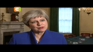 UK prime minister Theresa May to form a coalition gov't