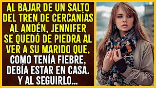 Al ver a su marido que tenía que estar en casa, Jennifer se quedó de piedra. Y al seguirlo… De Vida