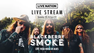 Watch a live stream with Blackberry Smoke on December 28th!